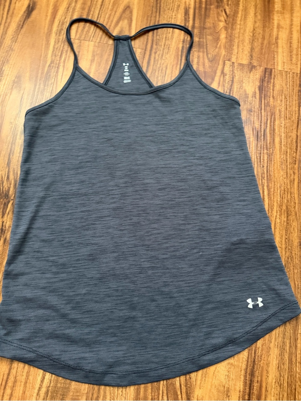 Under Armour Women's Charcoal Racerback Tank Top